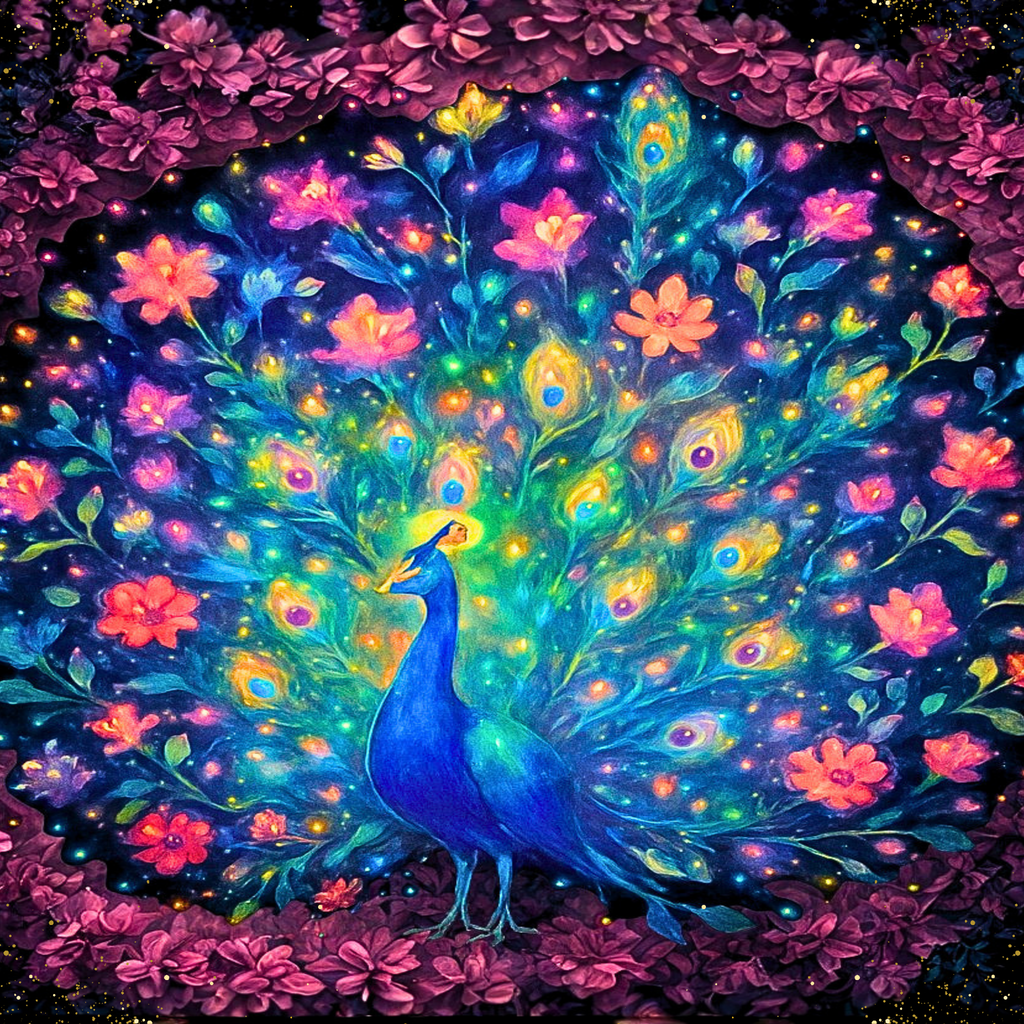 Peacock Jigsaw Puzzle 500 or 1000 Piece Colorful Bird Puzzle, Vibrant Art Puzzle, Unique Gift for Adults
